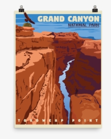 Grand Canyon National Park Vintage Poster, HD Png Download, Free Download