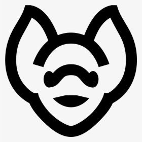 Bat Face Icon - Smiley, HD Png Download, Free Download
