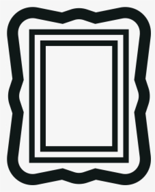 Doodle Frame - Window Clipart Black And White, HD Png Download, Free Download