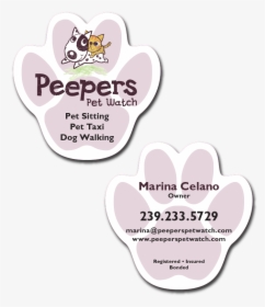 Peeperspetwatch Bc - Pet Die Cut Flyer, HD Png Download, Free Download
