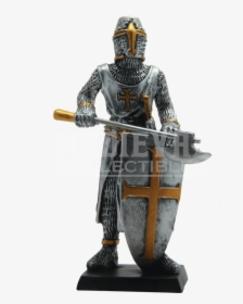Medieval Knight Transparent Images - Figurine, HD Png Download, Free Download