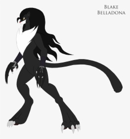 Male Silhouette Black White Yandere - Blake Belladonna, HD Png Download, Free Download