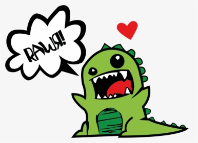 Dinosaurs Rawr Now - Rawr I Love You, HD Png Download, Free Download