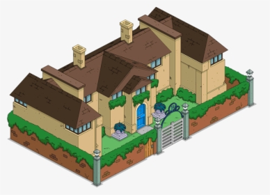 Powell Mansion - Simpsons Herb Powell Family, HD Png Download, Free Download