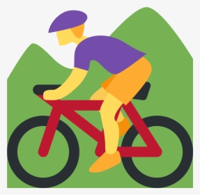 Transparent Bicyclist Png - Emoji Bici, Png Download, Free Download
