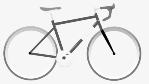Bicycle - Transparent Background Cartoon Bike Png, Png Download, Free Download