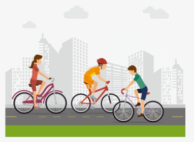 City Cycling Background Png, Transparent Png, Free Download