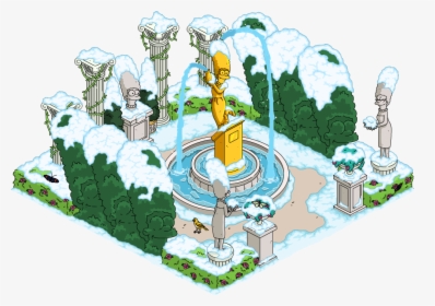 Los Simpsons Springfield Mansion Iglu, HD Png Download, Free Download