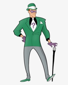 Riddler Png Page - Batman The Animated Series Riddler Draw, Transparent Png, Free Download
