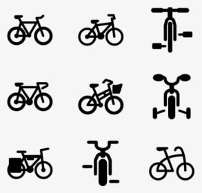 Bicycle - Bicycle Icons, HD Png Download, Free Download