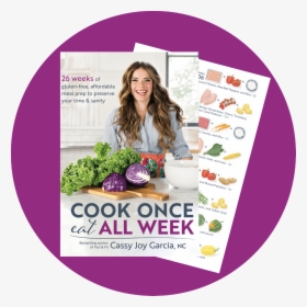 Cook Once Eat All Week Book, HD Png Download - kindpng