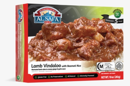 Halal Lamb Over Rice Png - Al Safa Lamb Vindaloo, Transparent Png, Free Download