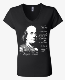 Benjamin Franklin "wine Is Proof - Gregg Rulz Ok Shirt, HD Png Download, Free Download