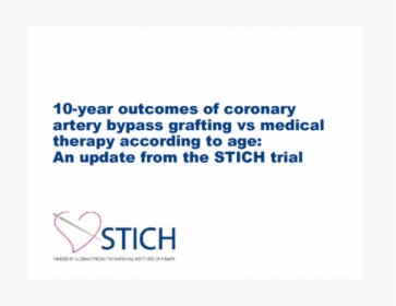 10-year Outcomes Of Coronary Artery Bypass Grafting - Community Heartbeat Trust, HD Png Download, Free Download