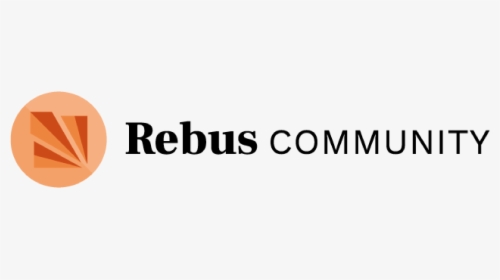 Transparent Textbooks Png - Rebus Community Logo, Png Download, Free Download