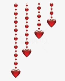 Free Png Download Valentine"s Day Hanging Hearts Transparent - Transparent Valentines Clip Art, Png Download, Free Download