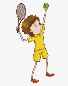 Play Royalty-free Clip Art - Posiciones De Jugadores De Tenis, HD Png Download, Free Download