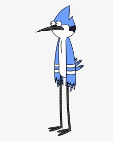 Regular Show Mordecai Fan - Regular Show Mordecai Cartoon Network, HD Png Download, Free Download