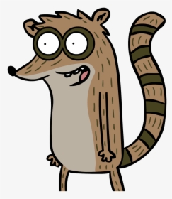 “ Drawing Of Rigby From The Regular Show To Go With - Rigby Off Of Regular Show, HD Png Download, Free Download