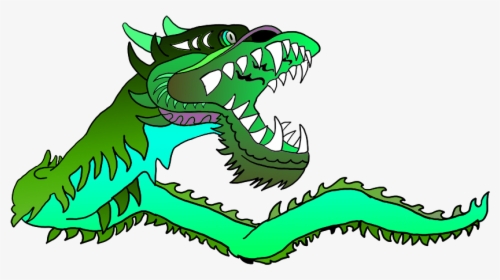 Green Chinese Dragon - Chinese Dragon Gif Transparent, HD Png Download, Free Download