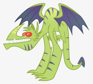 Lanky The Lime Green Dragon By Pink - Mlp Teenage Dragon Vector, HD Png Download, Free Download