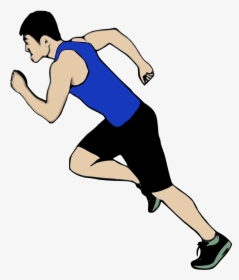 Man Running Clip Art - Runner Clipart, HD Png Download, Free Download