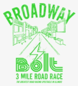 Broadway Bolt - Mattoon, Il - Race78633-logo - Bdmjnd - Graphic Design, HD Png Download, Free Download