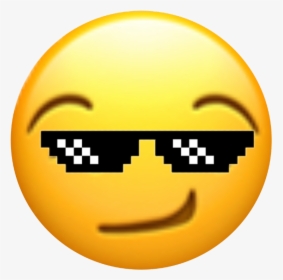 #epic#shades #glasses #emoji - Thug Life Emoji Png, Transparent Png, Free Download