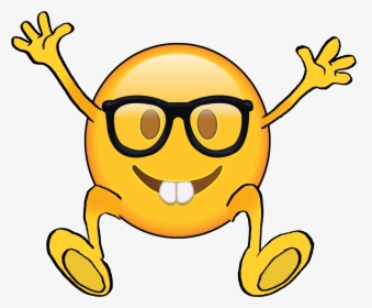 Nerd Face Emoji Png, Transparent Png, Free Download