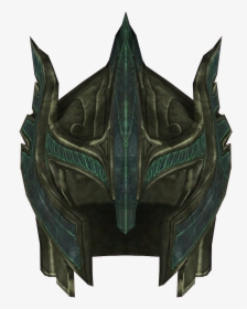 Elder Scrolls - Skyrim Glass Armor Helmet, HD Png Download, Free Download