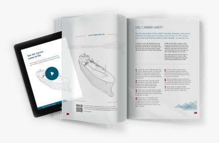 Creative Brochure Design Agency Work For Lng Canada - Creative Brochure, HD Png Download, Free Download