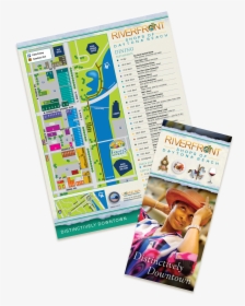 Riverfront Shops Brochure And Map - Creative Arts, HD Png Download, Free Download