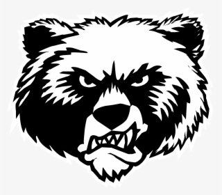 Grizzly Drawing Logo - Edison High School, HD Png Download, Free Download