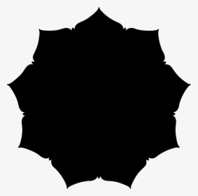 Floral Shape Silhouette, HD Png Download, Free Download