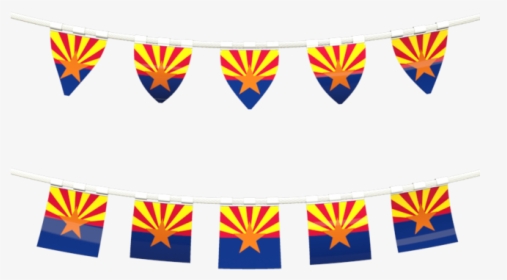Rows Of Flags - Arizona State Flag, HD Png Download, Free Download