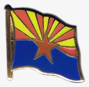 Usa Arizona Flag Pin, Badge - Flag, HD Png Download, Free Download