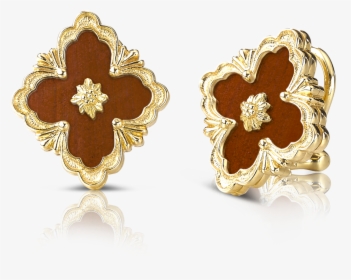 Opera Color Button Earrings - Buccellati Etoilee Pearl Studs, HD Png Download, Free Download