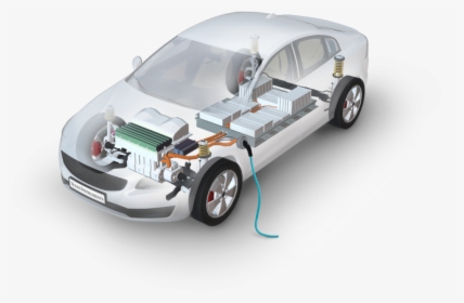 Visualization Of The Interior Parts Of An Ev - Electric Vehicle, HD Png Download, Free Download