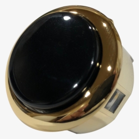 Sanwa Black And Gold Button, HD Png Download, Free Download