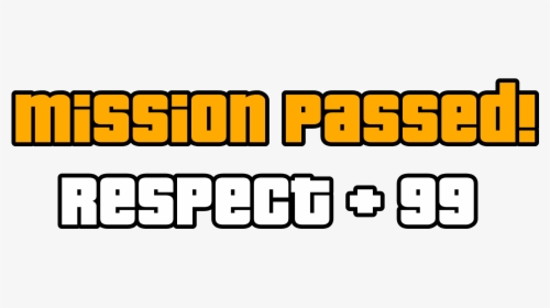 Gta San Andreas Mission Complete Png, Transparent Png, Free Download