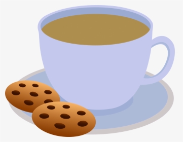 Plate Of Cookies Clipart - Hot Chocolate And Cookies Clipart, HD Png Download, Free Download