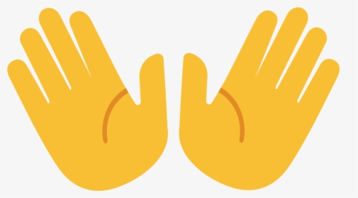 Clip Art Respect Emoji - Meaning Two Hands Emoji, HD Png Download, Free Download