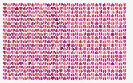 Prismatic Alternating Hearts Pattern Background 9 No - Background Of Hearts Png Black, Transparent Png, Free Download
