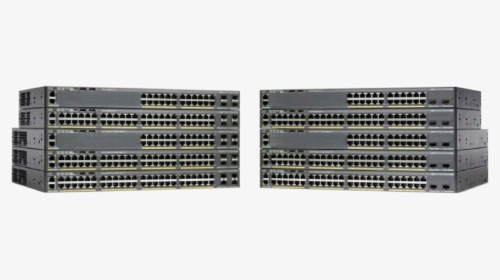 Cisco Catalyst 2960-x Series Switches - 2960 X 48g Poe+ 740w 2x10g, HD Png Download, Free Download