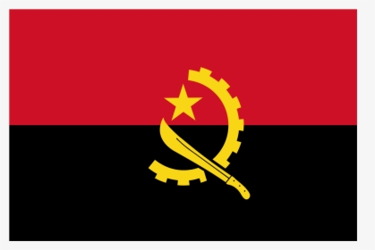 National Flag Of Angola, HD Png Download, Free Download