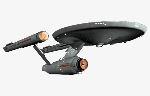 Star Trek Ship , Png Download - Star Trek Enterprise Png, Transparent Png, Free Download