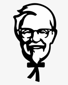 Colonel Sanders, Who"s Face Is Also A Brand Identity - Kfc Logo, HD Png Download, Free Download