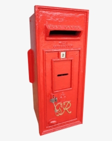 Cast Iron George 6th Post Box Transparent Image - Door, HD Png Download, Free Download