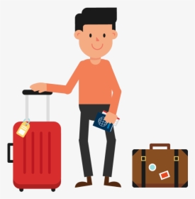Png Transparent Stock Luggage Clipart Illustration - Transparent Luggage Gif, Png Download, Free Download