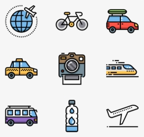 Travel Icons Png Transparent, Png Download, Free Download